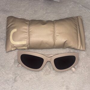 Jenny Bird Beige Sunglasses